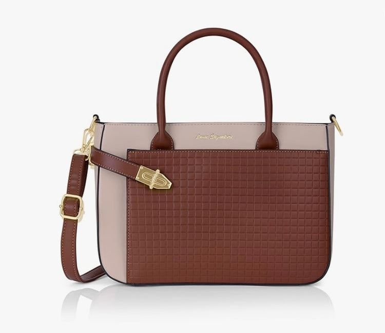 Lavie Signature Women's Astoria Satchel Bag | Satchel Handbag for Work | Ladies Purse | Stylish Shoulder Bag | Gift for Women
