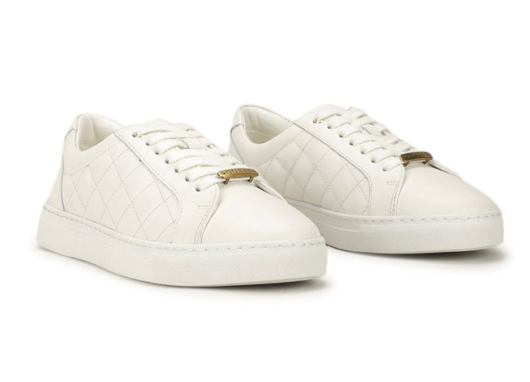 GUESS Women Textured Leather Sneakers Size 7 / 40